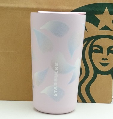 Starbucks Tumbler Thermobecher Edelstahlbecher Petal Shimmer rosa-blau 16oz NEU