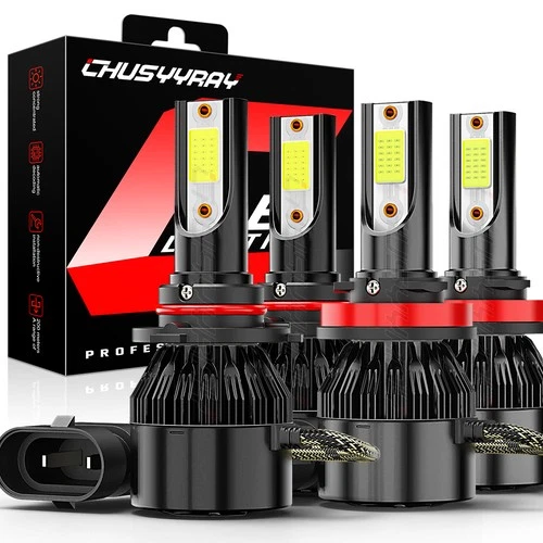 For Dodge RAM 1500 2500 3500 4500 2013 2014 2015 6000K LED Headlight Light Bulbs