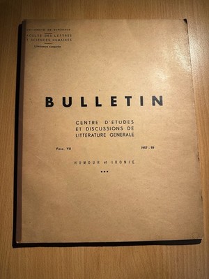 [44988-173] Humour - Bulletin Université Bordeaux - Humour et Ironie