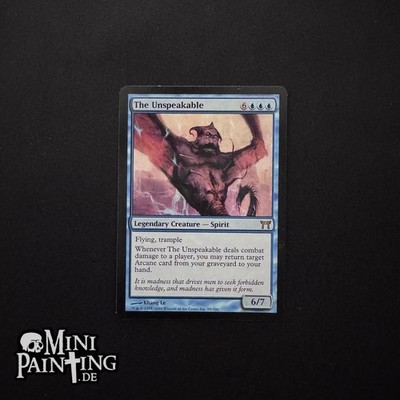 Magic the Gathering - The Unspeakable - MTG