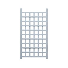 DuraTrel Country Garden Vinyl Trellis, Outdoor Plant Support Frame, White, 35...