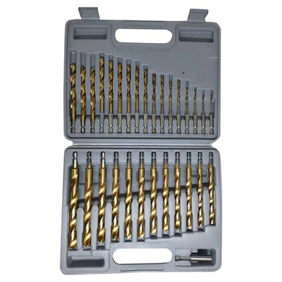 30er Set Titan Schlagbohrer, Sechskant-Schraubenbohrer6505