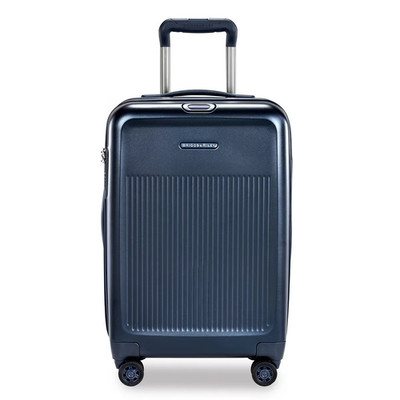 Briggs & Riley Sympatico Domestic Handgepäck erweiterbarer Spinner in Marineblau