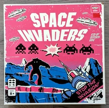 BUFFALO GAMES ~ SPACE INVADERS BOARD GAME ~ COOPERATIVE GAME ~ NEW IN BOX