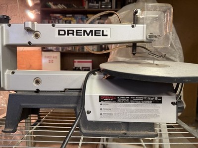 Dremel 1671 Scroll Saw Corded Electric Gray Black Woodworking Tool 1 Item Set
