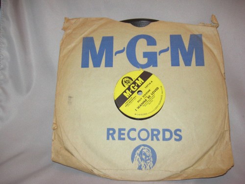 MGM 10" 78//Billy Eckstine/I Wanna Be Loved/Stardust/VG+! - Picture 2 of 4