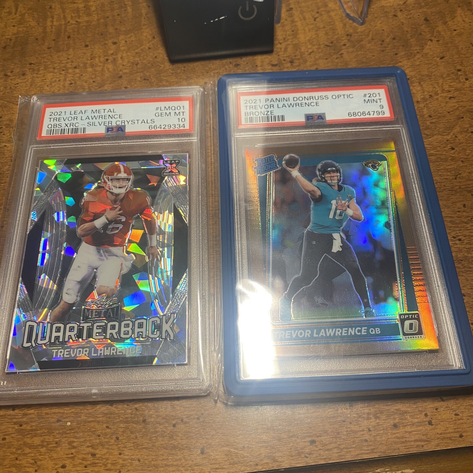 Trevor Lawrence Leaf Metal Quarterbacks Xrc #LMQ01 Silver Crystals