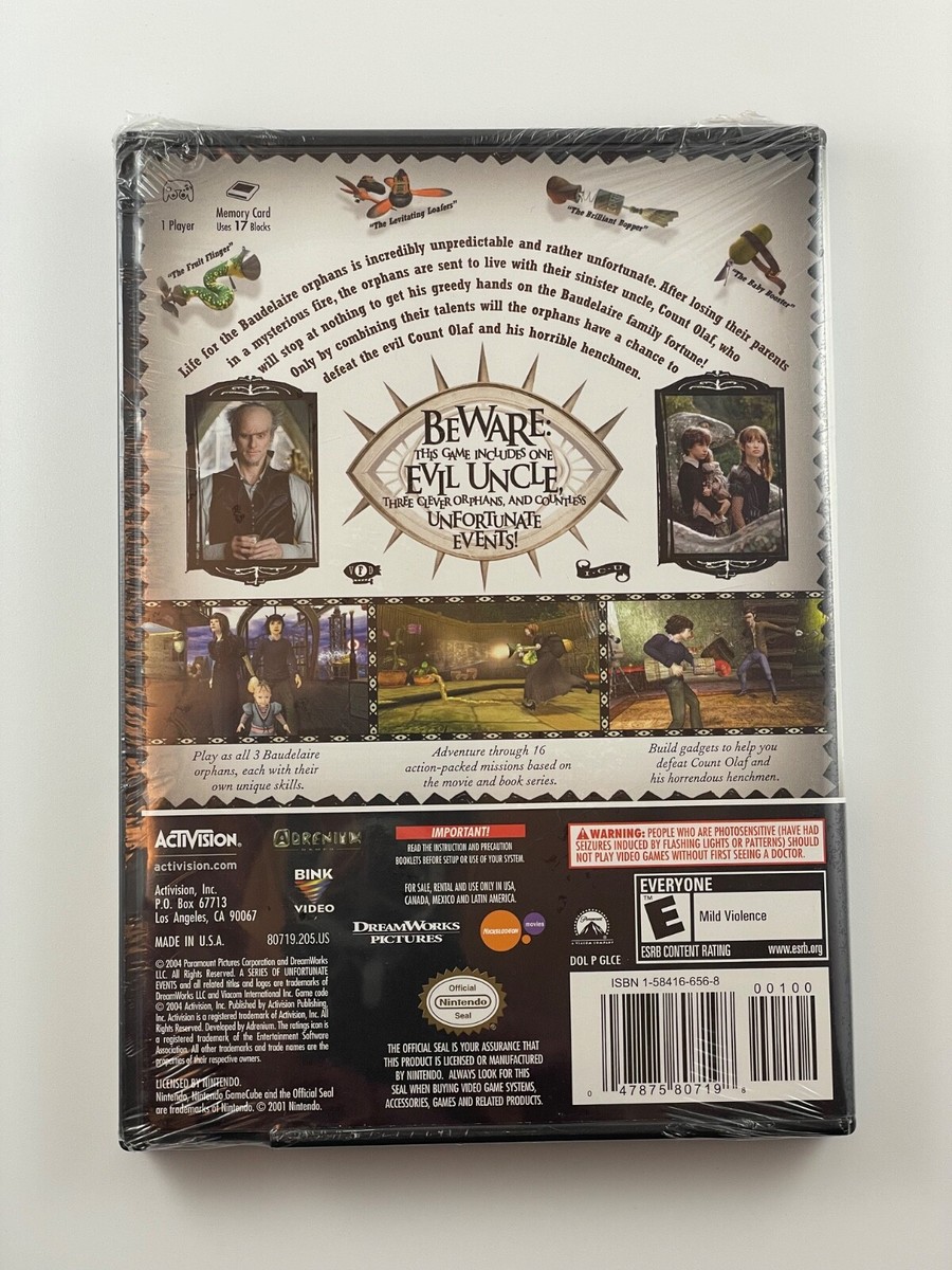 Lemony Snicket's A Series of Unfortunate Events (Nintendo GameCube