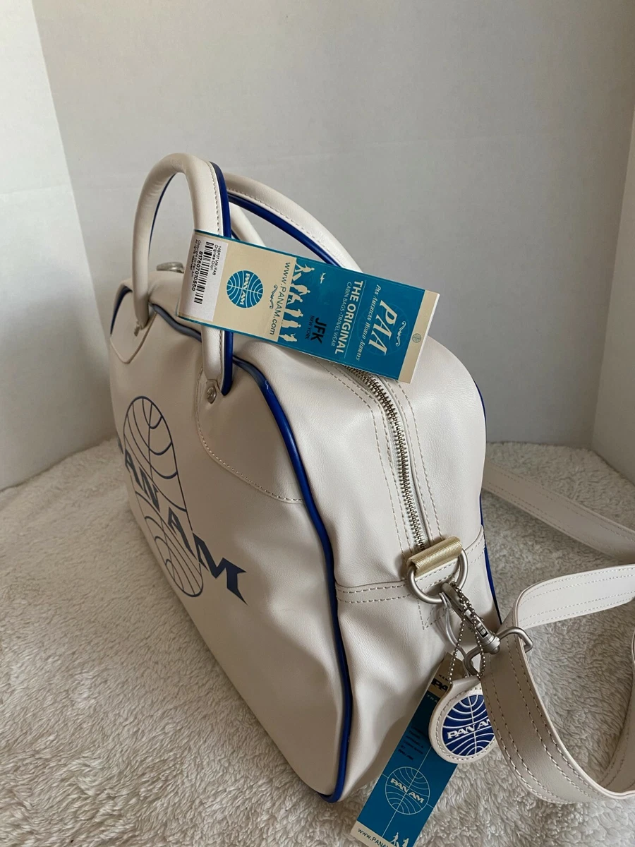 PAN AM "Orion" Bag, Originals, Certified Vintage Style by Pan Am White, NWT