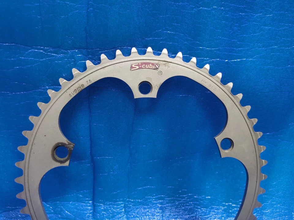 Plato Sugino 75 S-cubic 51T 1/8" acabado mate NJS envío gratuito / NJS EXPORT Foto 2 de 4