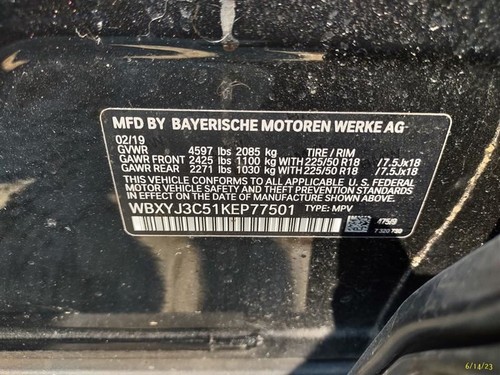 Audio Equipment Radio Amplifier Hifi Audio System Fits 16-22 BMW X1 2761479 - Picture 8 of 10