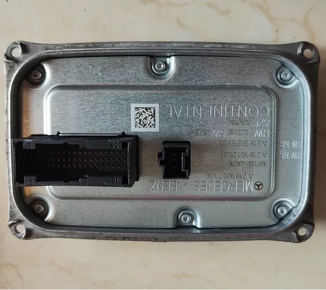Módulo de controle de configuração de farol de LED Mercedes Benz fabricante de equipamento original C190 R190 W246 C218 - Imagem 3 de 4