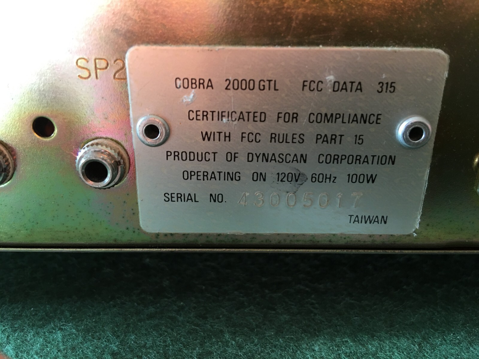 Cobra 2000 GTL CB Radio eBay