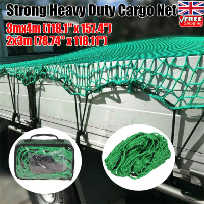 Roof Rack 22x38 Elastic Bungee Cargo Net Stretch To 44x76 For Trailer Truck - Foto 2