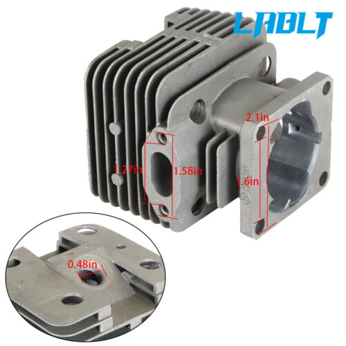 LABLT per Stihl FS250 HT250 FT250 FS250R FS202 FS120 FS200 kit cilindro 40 mm - Foto 2 di 10