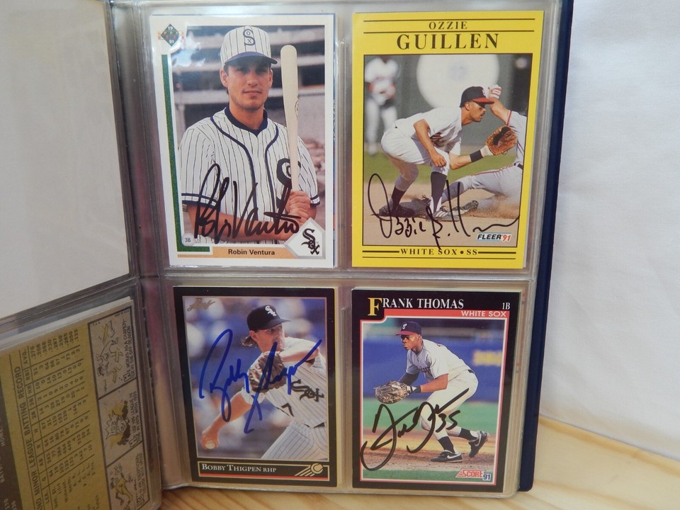 Baseball Collection of 45 Hand Signed Cards From Private Collector Very ...