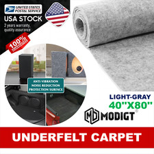 80"L Cut-pile Boat Car Upholstery Trunk Liner Carpet Lining Fabric Protect