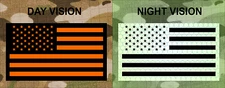 FORWARD USA ORANGE ON IR MB solasX PATCH 2ND 3.5"X2" WITH VELCRO® BRAND FASTENER