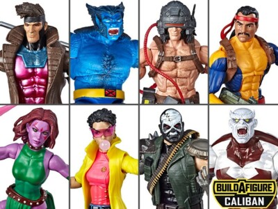 Marvel Legends [Caliban BAF] Wave 4 - Set of 7 - X-Men vs Justice League 2023  