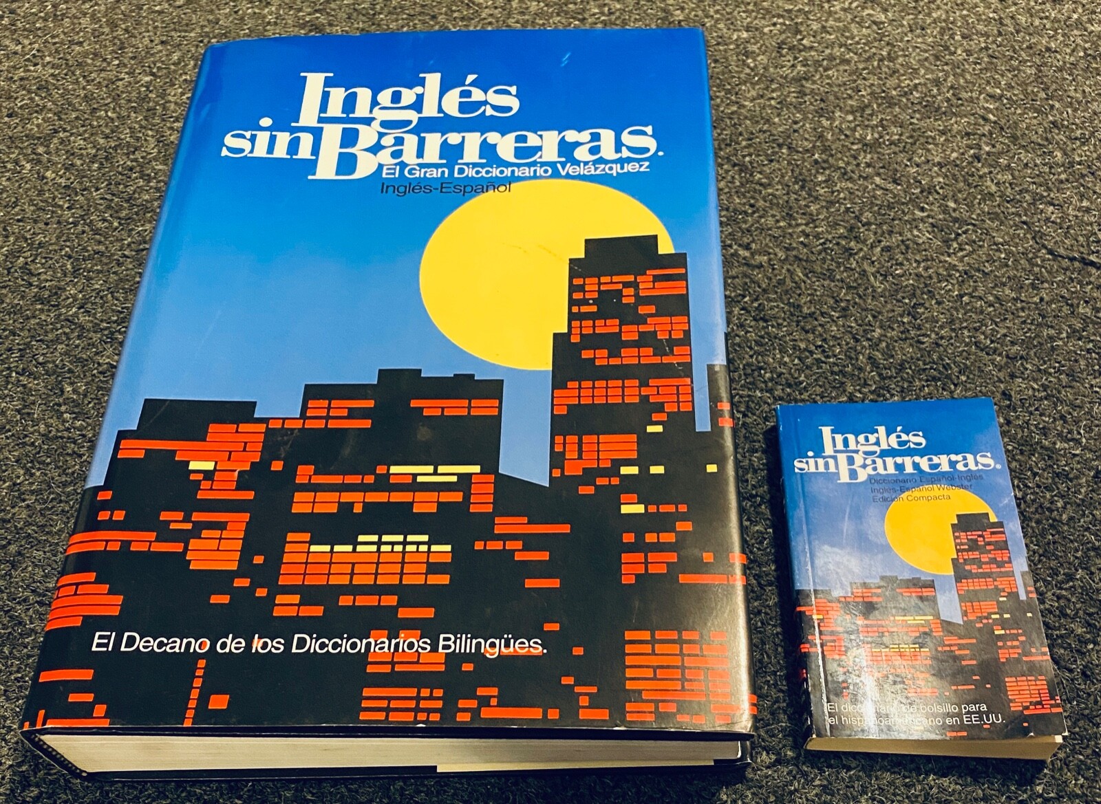 Lot of 10 Ingles Sin Barreras VHS Cassette Vol. 2 412 plus Dictionary