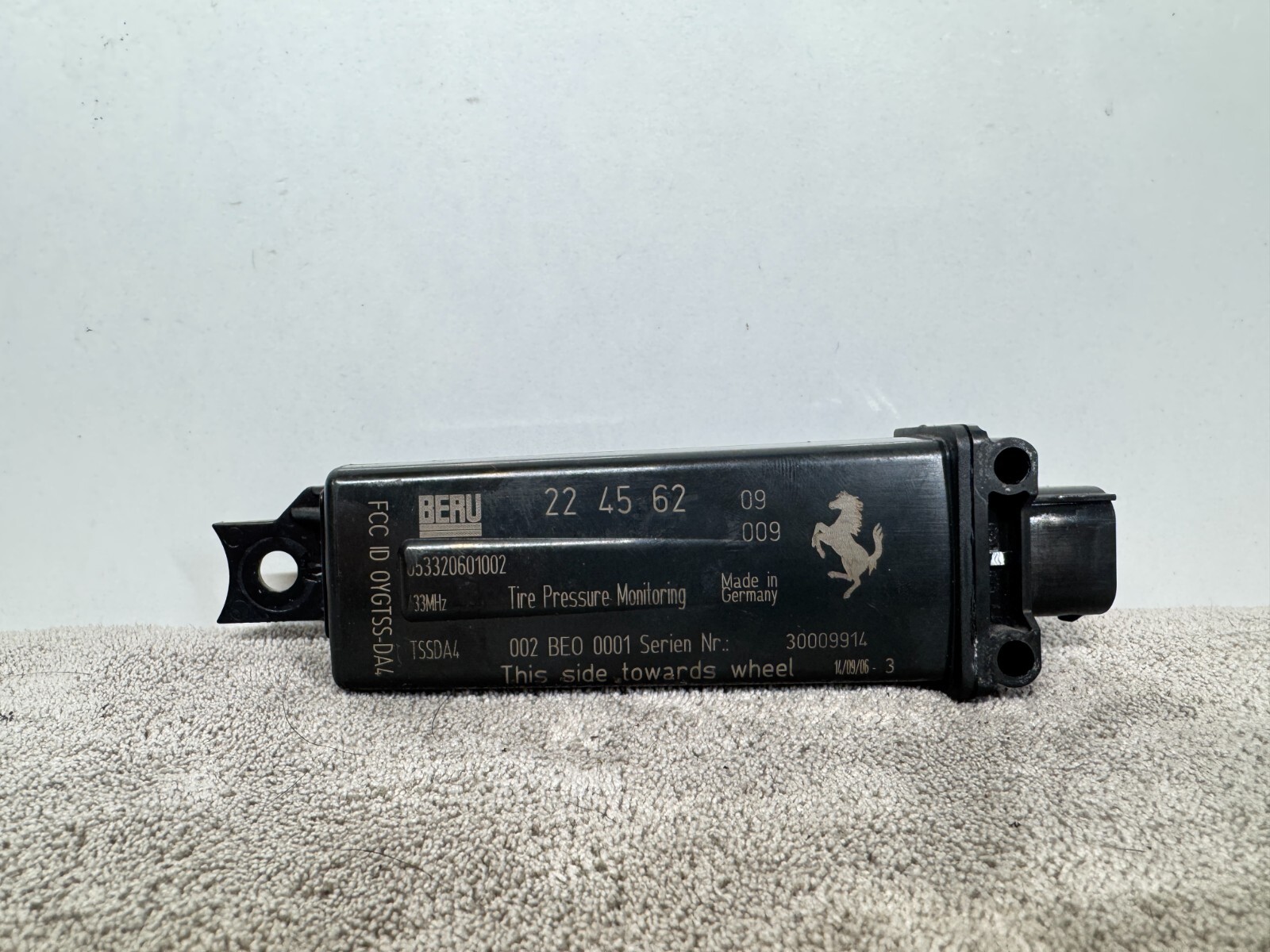 04-08 Maserati Quattroporte M139 TPMS Tire Pressure Monitor Sensor OEM