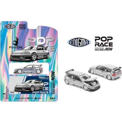 CHASE CAR Pop Race Honda Civic Pandem EG6 Blue Enigma Exclusive