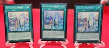 3x Rite of Aramesir 1st Edition Prismatic Secret Rare MP23-EN264