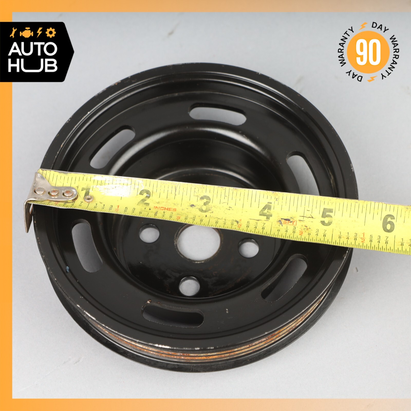 00-19 Aston Martin DB7 Vanquish Rapide 5.9L V12 Engine Water Pump Pulley OEM 20k