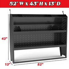 52"W Van Shelving for Transit Connect,Chevy City Express,Promaster City,NV200