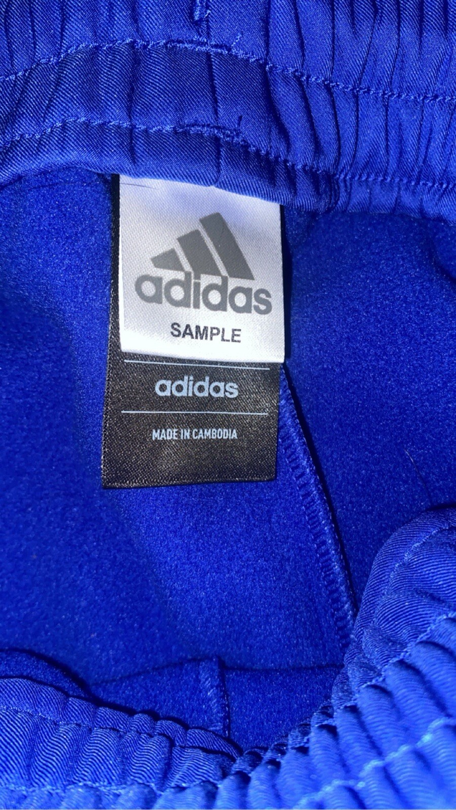 Adidas Sample Cargo Sweatpants Prototype Blue Nyl… - image 3