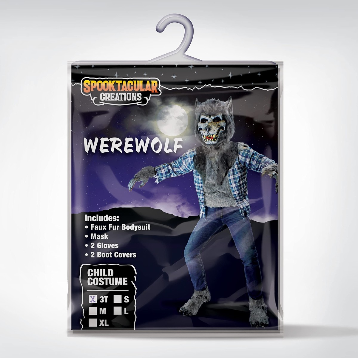 Rubie's Boys Werewolf Costume - Shirt And Mask Set For Halloween & Dress-Up - View #2