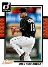 2014 Donruss #308 Jose Fernandez Miami Marlins