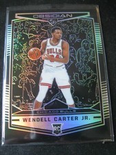 WENDELL CARTER JR. 2018-19 Panini Obsidian Preview #583 Chicago Bulls RC