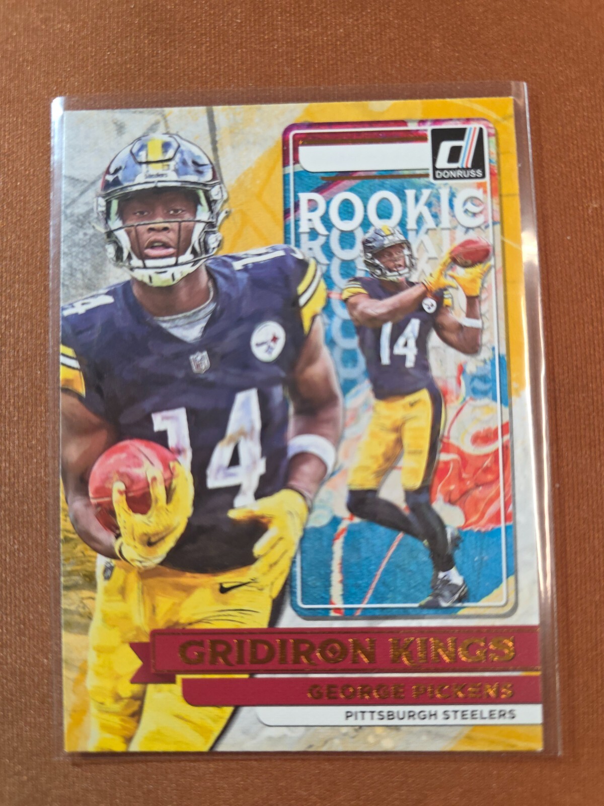 2022 Panini Donruss - Rookie Gridiron Kings George Pickens #RGK-15 (RC)