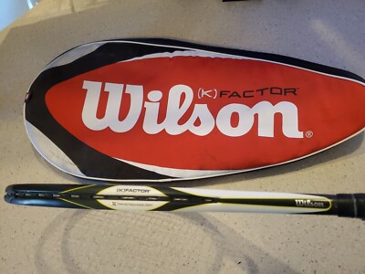 Wilson K Factor K Surge Arophite Black Grip Size 4 1/2 . 2 Rackets
