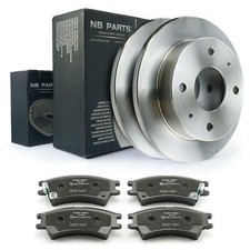 Bremsscheiben + Bremsbeläge vorne 230mm voll für Hyundai Atos MX Prime 1.0