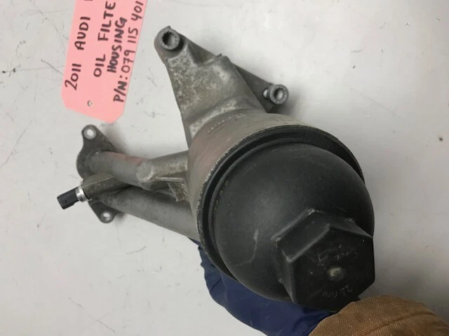 11 CARCASA FILTRO ACEITE COMPLETO AUDI R8 V8 4.2 OEM 079115401S 08-12 Foto 4 de 4