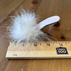 Just the Right Shoe "Va Va Voom" 1999 By Raine # 25030 Pink Feather High Heel