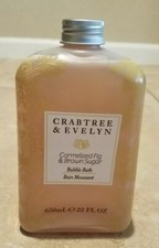 Crabtree  Evelyn Carmelized Fig And Brown Sugar Bubble Bath 22 fl oz NEW
