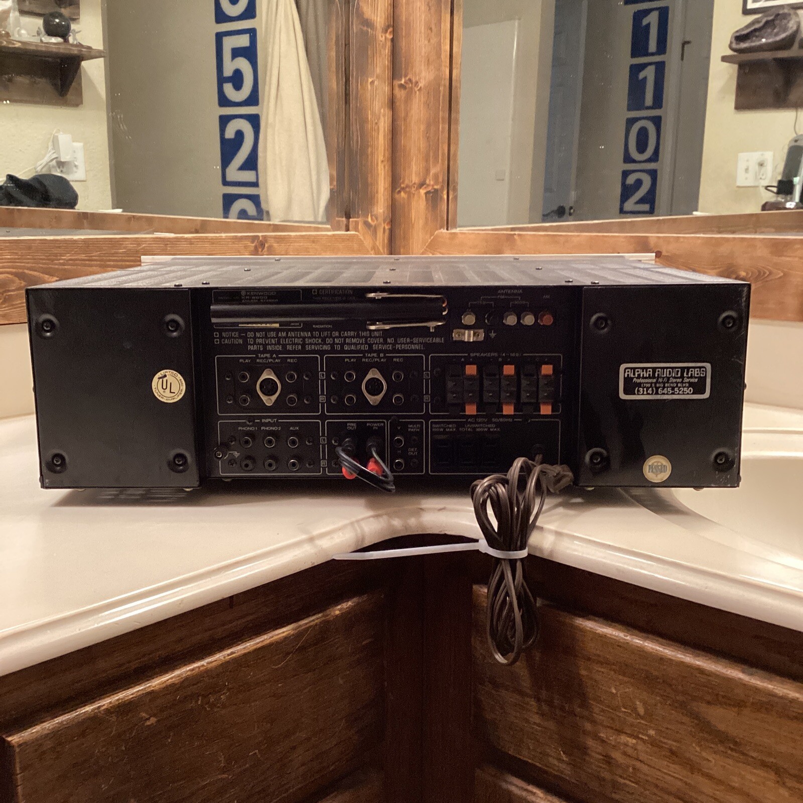 Kenwood KR9600 Vintage Stereo Receiver / Good Working Condition eBay