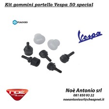 Kit gommini sportello scocca scocchino Vespa 50 special et3 COD 6813K