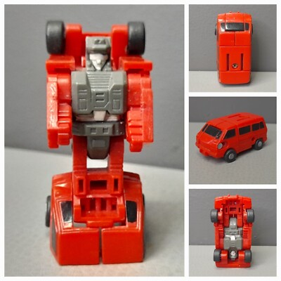 Vintage Transformers Flak Off Road Patrol Van Takara G1 1988 Micromaster 80er