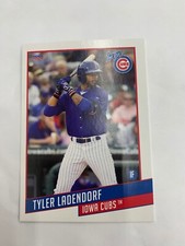 Tyler Ladendorf 2021 Iowa Cubs Team Card