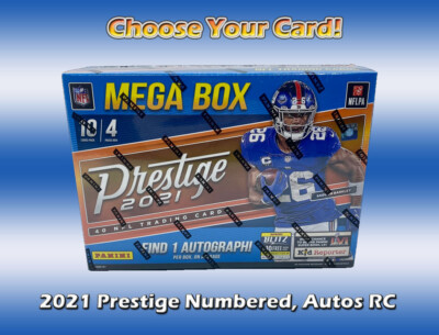 2021 Panini Prestige Football - Rookies - Autos - Numbered - RC!