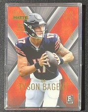 2023 Wild Card Matte Tyson Bagent #'d 4/50 X-Plode Red Chase Rookie QB Bears