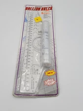 Petrick's Sales - Rolling Ruler - Clear - New