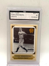 Top 10 Hank Greenberg Baseball Cards 32