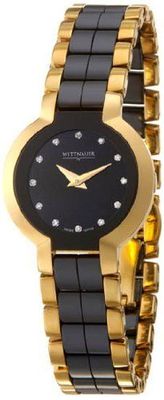 Wittnauer 12P103 Black Ceramic Gold Plated Diamond Women\'s Watch $675 12 Diamond il_fullxfull.6794263873_1gp2.jpg main image 4