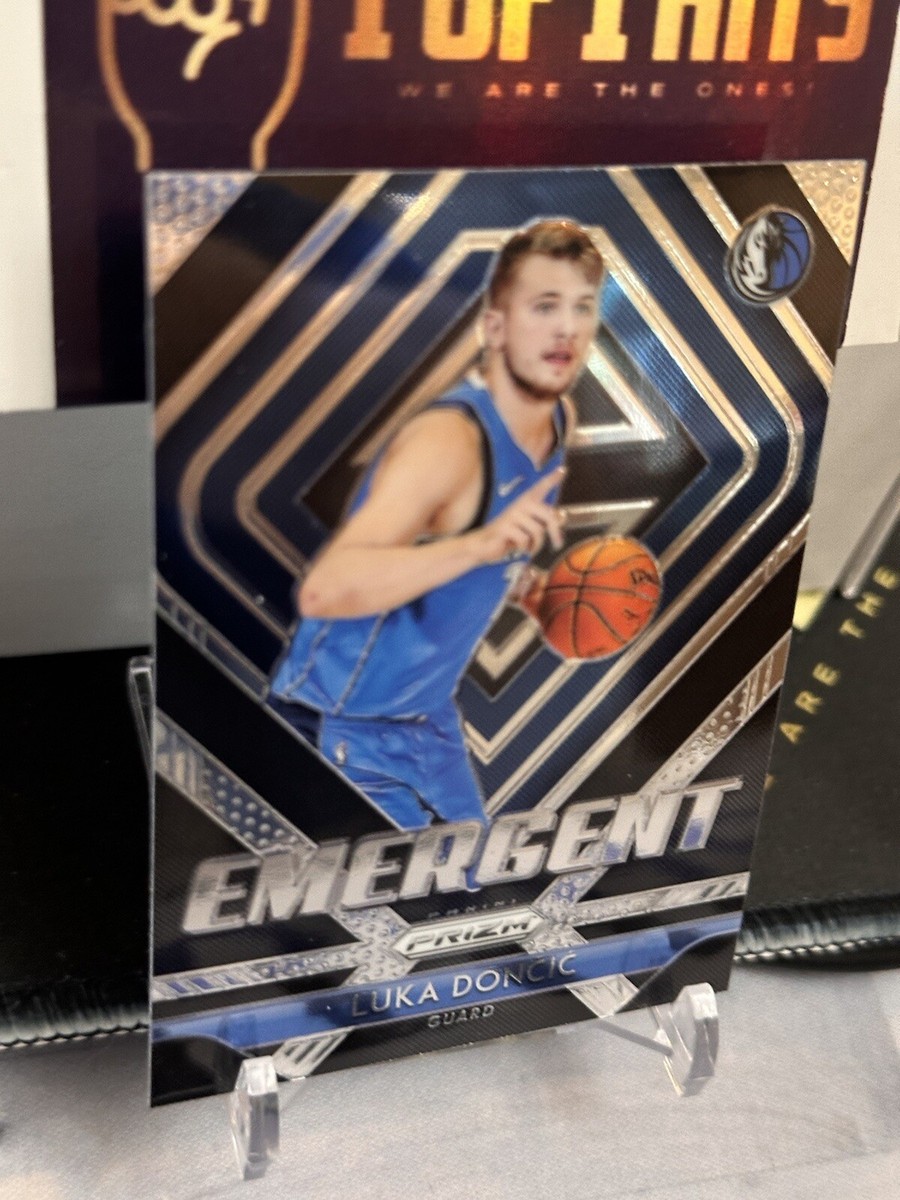 2018-19 Panini Prizm Luka Doncic Emergent Rookie RC #3 Dallas