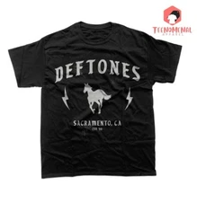 Deftones Unisex T-Shirt - White Pony Tee - Chino Moreno Merch - Music Band Shirt